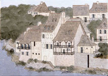 miniature de La Dordogne à Argentat - Granick - Naïf