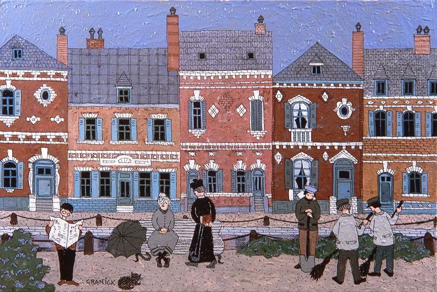 Tableau Naïf - Granick - Maisons du Nord