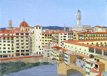 miniature de Tableau Naïf - Granick - Panoramique Florence