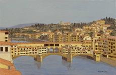 miniature de Tableau naïf - Granick - Ponte Vecchio