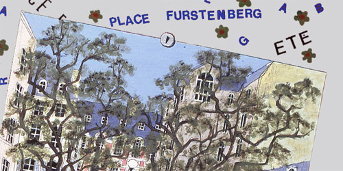 Montage de tableau de la place furstenbreg